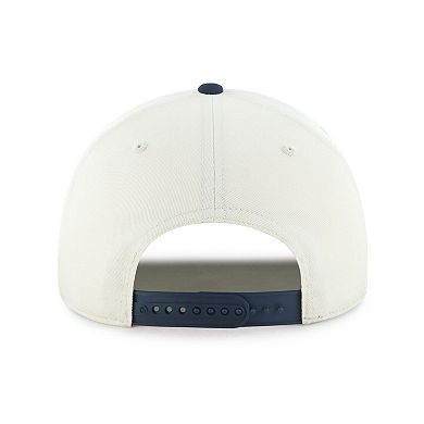 Youth '47 Natural/Navy Detroit Tigers Frame Out Hitch Adjustable Hat