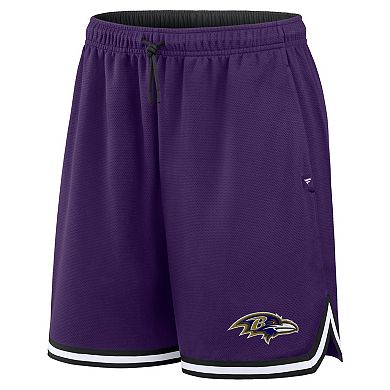 Men's Fanatics Purple Baltimore Ravens Fearless Drive Shorts