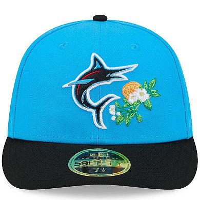 Men's New Era Blue/Black Miami Marlins 2026 Spring Training Low Profile 59FIFTY Fitted Hat