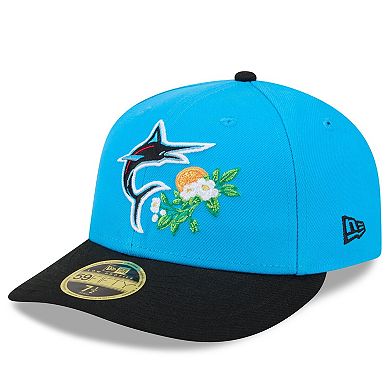 Men's New Era Blue/Black Miami Marlins 2026 Spring Training Low Profile 59FIFTY Fitted Hat