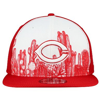 Men's New Era Red Cincinnati Reds 2026 Spring Training Fan Pack Grow 9FIFTY Snapback Hat