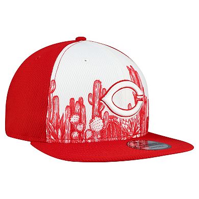 Men's New Era Red Cincinnati Reds 2026 Spring Training Fan Pack Grow 9FIFTY Snapback Hat