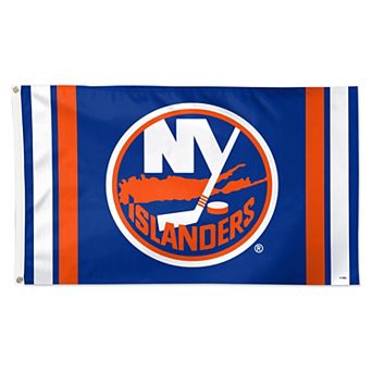 WinCraft New York Islanders 3' x 5' Logo Stripe Deluxe Single-Sided Flag