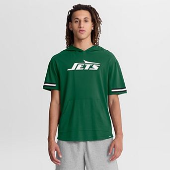 Men's Fanatics Green New York Jets Optimal Play Short Sleeve Hooded T-Shirt