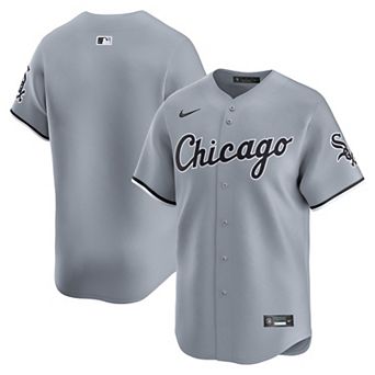 Men's Nike Gray Chicago White Sox Road Limited Jersey