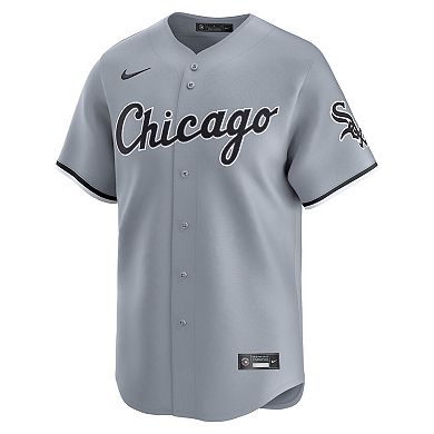 Men's Nike Gray Chicago White Sox Road Limited Jersey
