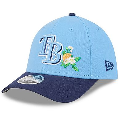 Men's New Era Light Blue/Navy Tampa Bay Rays 2026 Spring Training M-Crown 39THIRTY Flex Hat