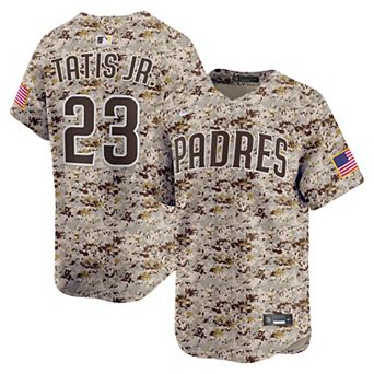Men's Nike Fernando Tatis Jr. Camo San Diego Padres Alternate 2 Limited Jersey