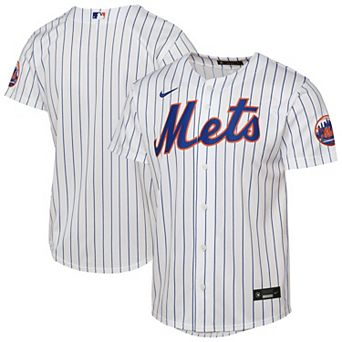 Youth Nike White New York Mets Home Stadium Jersey