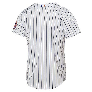 Youth Nike White New York Mets Home Stadium Jersey