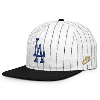 Men's Nike White/Black Los Angeles Dodgers Cooperstown Collection Pro Adjustable Hat