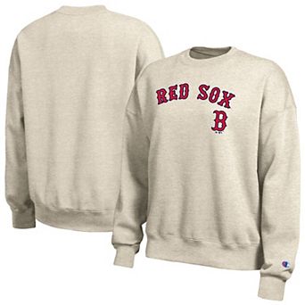 Women's Champion Oatmeal Boston Red Sox All-Star Sweatshirt