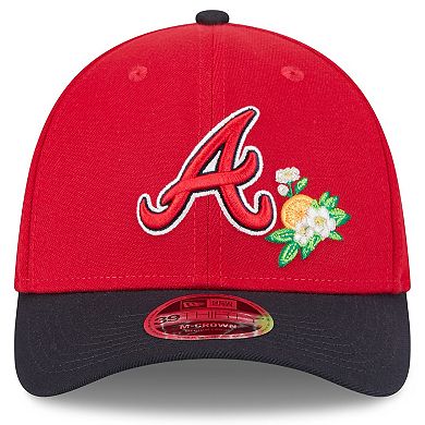Men's New Era Red/Navy Atlanta Braves 2026 Spring Training M-Crown 39THIRTY Flex Hat