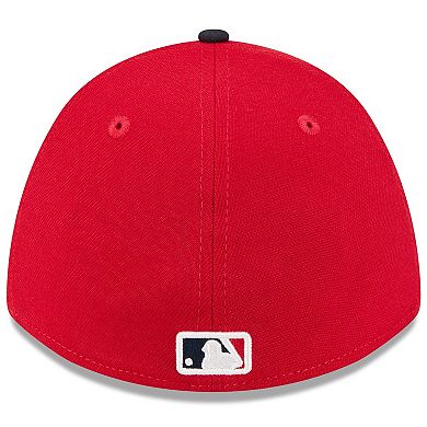 Men's New Era Red/Navy Atlanta Braves 2026 Spring Training M-Crown 39THIRTY Flex Hat