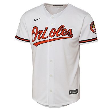 Youth Nike White Baltimore Orioles Home Stadium Jersey