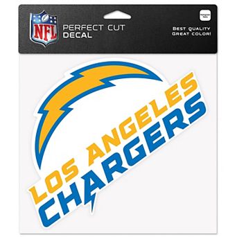 "WinCraft Los Angeles Chargers 8"" x 8"" Color Car Decal"