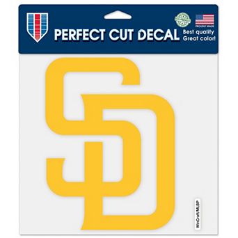 "WinCraft San Diego Padres 8"" x 8"" Primary Team Logo Perfect Cut Decal"