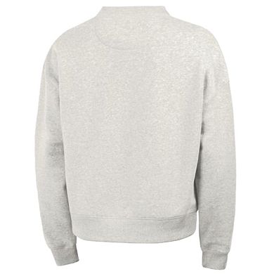 Women's Champion Stone Philadelphia Phillies Triumph Tri-Blend Sweatshirt