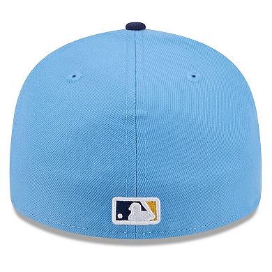 Men's New Era Light Blue/Navy Milwaukee Brewers 2026 Spring Training Low Profile 59FIFTY Fitted Hat