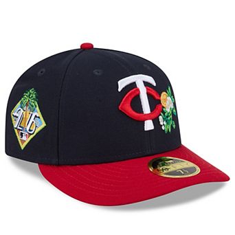 Men's New Era Navy/Red Minnesota Twins 2026 Spring Training Low Profile 59FIFTY Fitted Hat