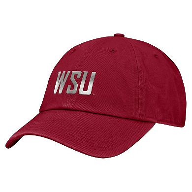 Men's Nike Crimson Washington State Cougars Club Adjustable Hat