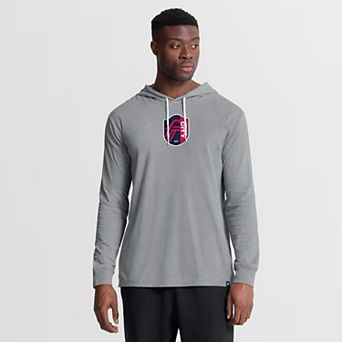 Men's Fanatics Gray St. Louis CITY SC Unending Practice Transitional Slub Hoodie