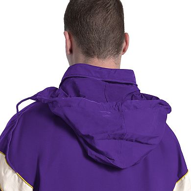 Men's Starter Purple Minnesota Vikings The Gust Full-Zip Hoodie