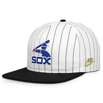 Men's Nike White/Black Chicago White Sox Cooperstown Collection Pro Adjustable Hat