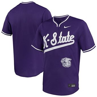 Men's Nike Purple Kansas State Wildcats Limited Baseball Jersey
