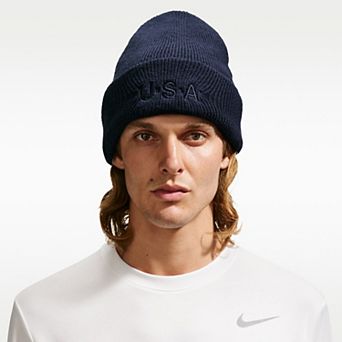 Unisex Nike ACG Navy Team USA Cuffed Knit Hat