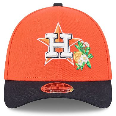Men's New Era Orange/Navy Houston Astros 2026 Spring Training M-Crown 39THIRTY Flex Hat