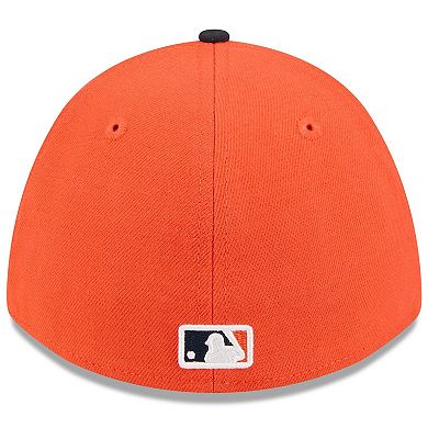 Men's New Era Orange/Navy Houston Astros 2026 Spring Training M-Crown 39THIRTY Flex Hat