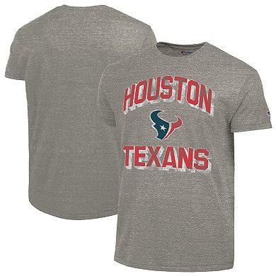 Men's Champion Charcoal Houston Texans Ultimate Tri-Blend T-Shirt