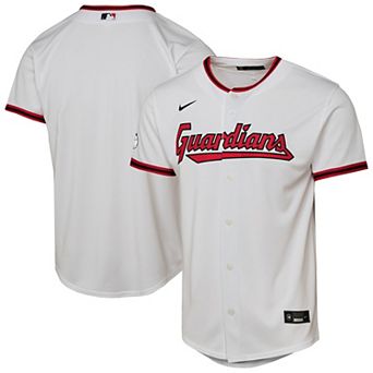 Youth Nike White Cleveland Guardians Home Stadium Jersey