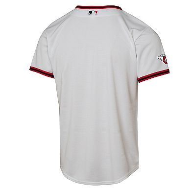 Youth Nike White Cleveland Guardians Home Stadium Jersey
