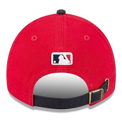 Men's New Era Red/Navy Boston Red Sox 2026 Spring Training Casual Classic Adjustable Hat