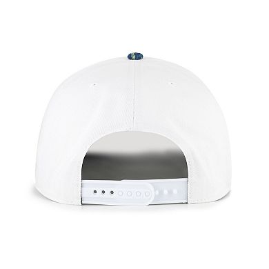 Men's '47 White/Navy Dallas Cowboys Beach Side Hitch Adjustable Hat