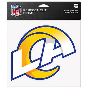 WinCraft Los Angeles Rams Team Icon 8'' x 8'' Perfect Cut Decal