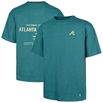 Men's '47 Hunter Green Atlanta Braves Leon Foundation T-Shirt