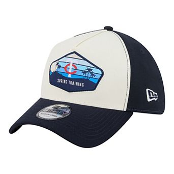 Men's New Era Stone Minnesota Twins 2026 Spring Training Fan Pack Gradient 39THIRTY Flex Hat