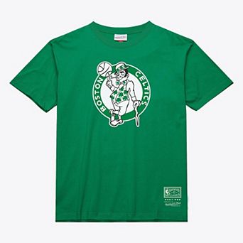 Unisex Mitchell & Ness Kelly Green Boston Celtics Hardwood Classics Arch T-Shirt