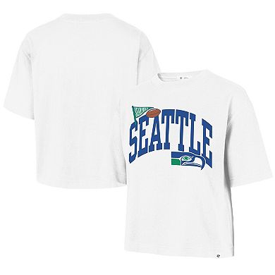 Women's '47 White Seattle Seahawks Reed City T-Shirt