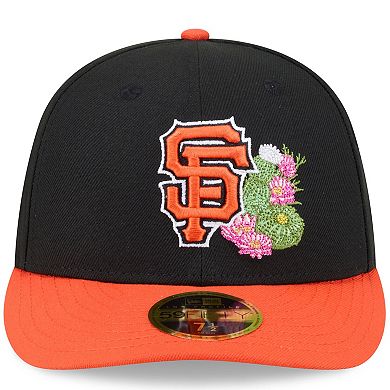 Men's New Era Black/Orange San Francisco Giants 2026 Spring Training Low Profile 59FIFTY Fitted Hat