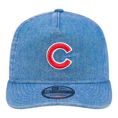 Men's New Era Royal Chicago Cubs Denim Classic 19TWENTY Adjustable Hat