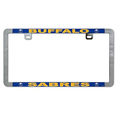 WinCraft Buffalo Sabres Thin Rim License Plate Frame