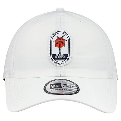 Men's New Era White Detroit Tigers 2026 Spring Training Fan Pack Icon Casual Classic Adjustable Hat