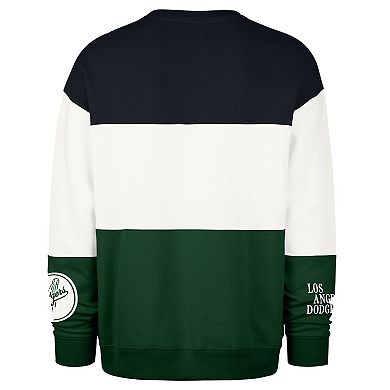 Men's '47 Green Los Angeles Dodgers Tee Up Maximalist Fleece Sweatshirt