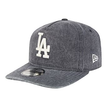 Men's New Era Navy Heather Los Angeles Dodgers Denim Classic 19TWENTY Adjustable Hat