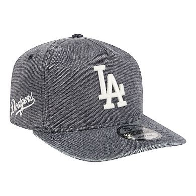 Men's New Era Navy Heather Los Angeles Dodgers Denim Classic 19TWENTY Adjustable Hat