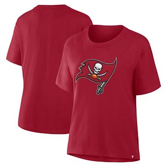 Women's Fanatics Red Tampa Bay Buccaneers Essential Legacy T-Shirt